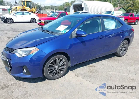 2016 Toyota Corolla S Plus из США, поврежденный, VIN 2T1BURHEXGC719581